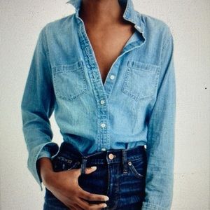 J. Crew Everyday Chambray Shirt
